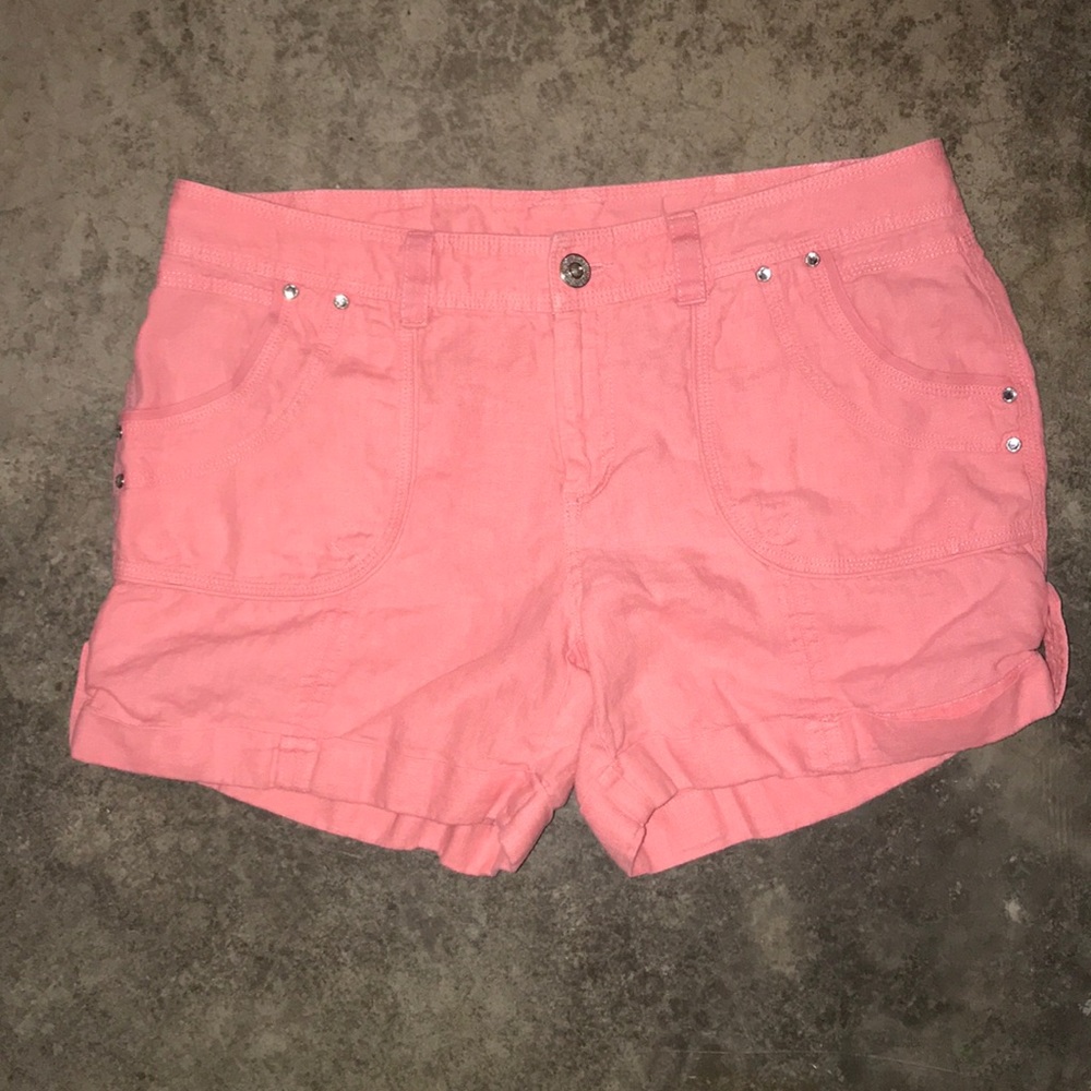 INC Linen Shorts